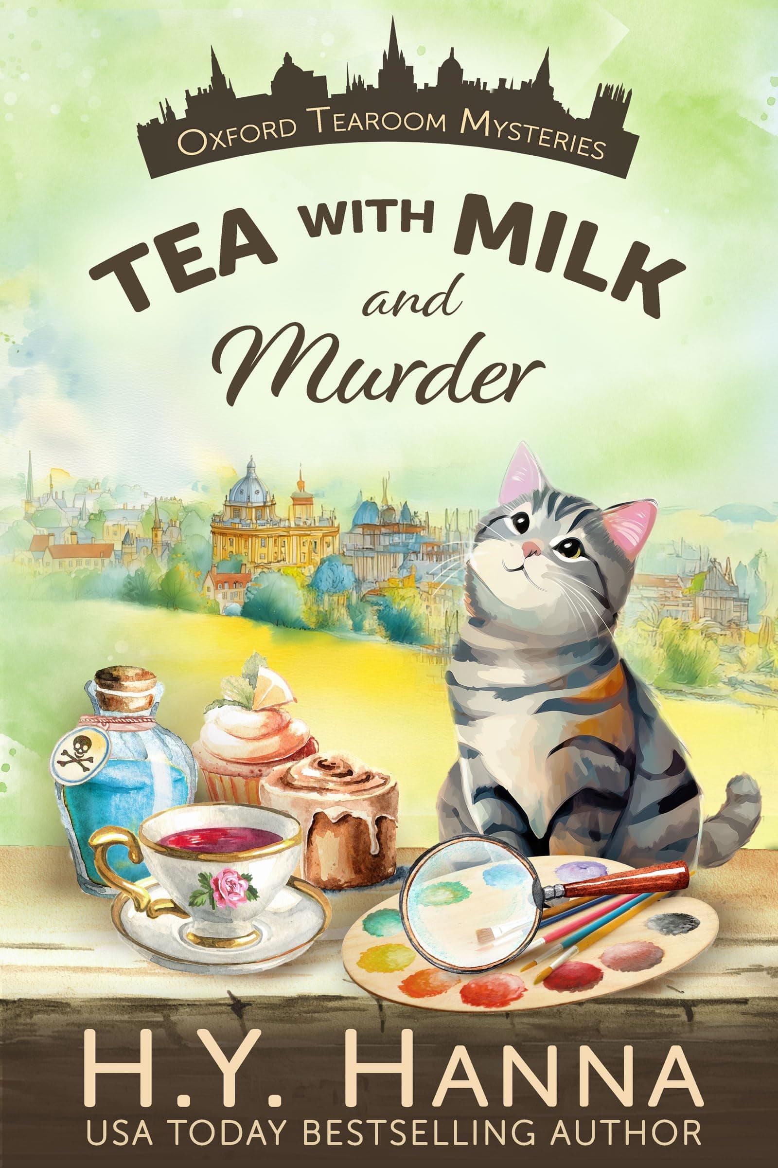 Tea with Milk and Murder (Oxford Tearoom Mysteries Book 2)