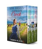 Nine Brides for Cowboy Creek Books 1-3: Inspirational Western Mail Order Bride Romance Collection
