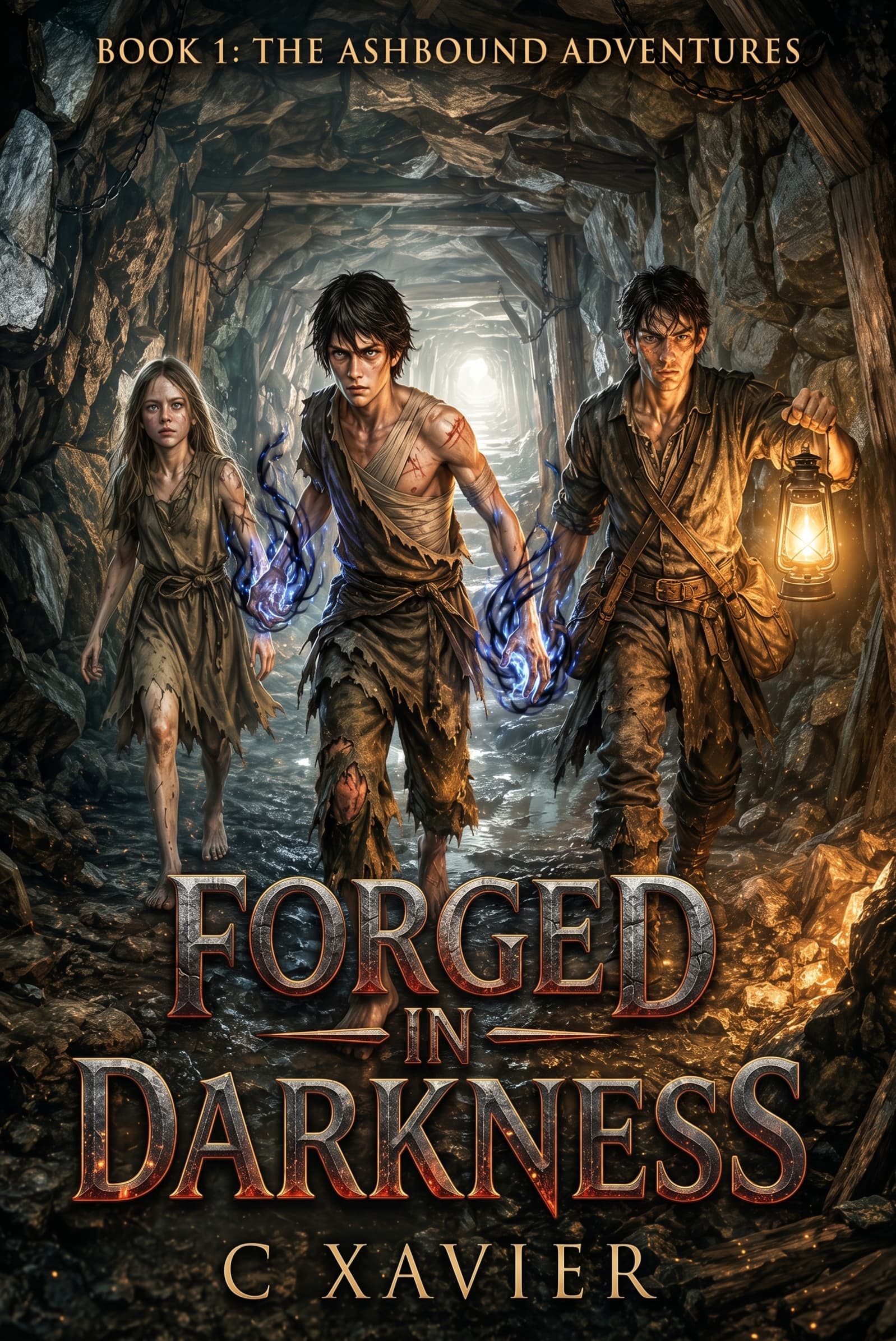 Forged in Darkness (The Ashbound Adventures Book 1)