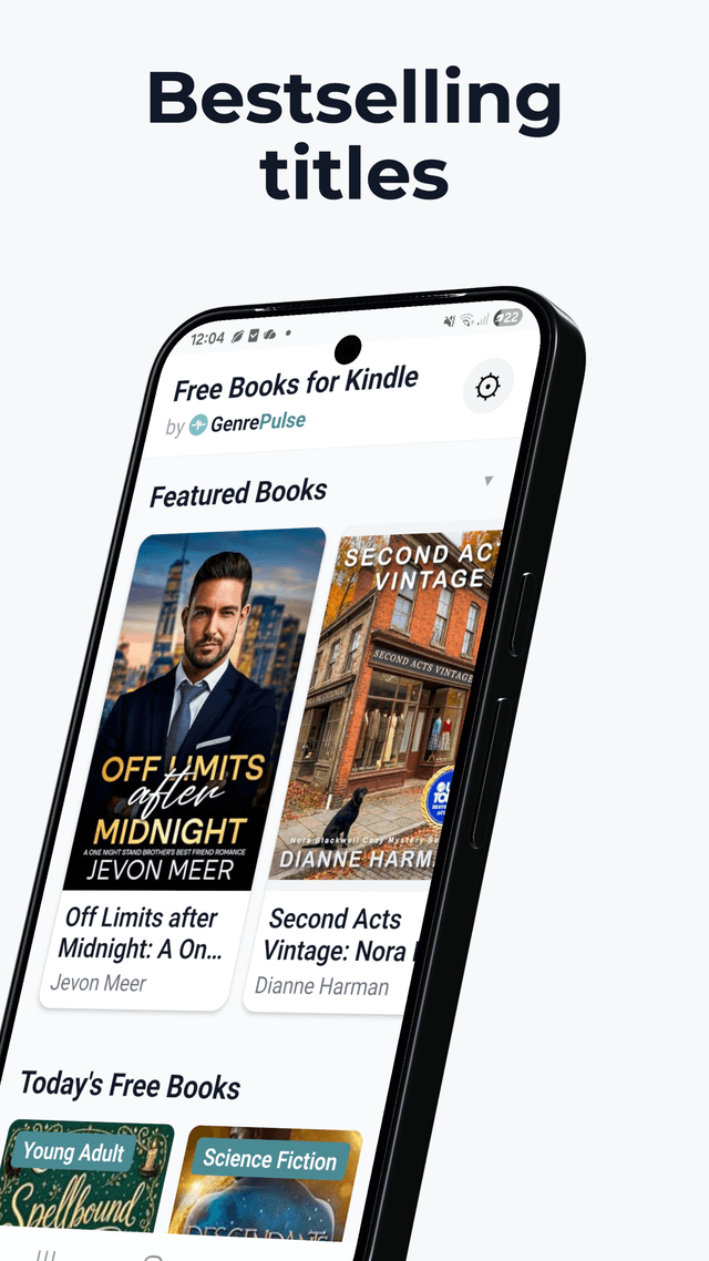 Bestselling titles — featured free books